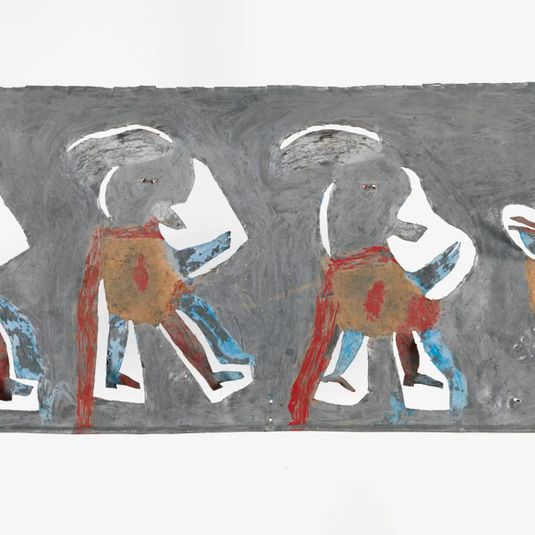 Untitled (Three Wise Men and a Goat)