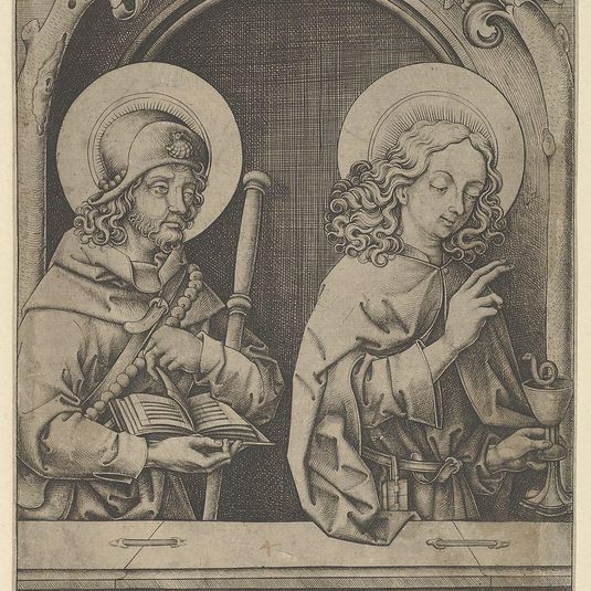 St. James the Greater and St. John, from The Apostles