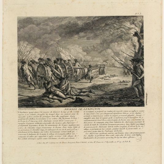 N°3/Journée de Lexington. [18 Avril 1775]