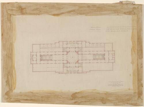 Early Plan Study: Two-Story Scheme
