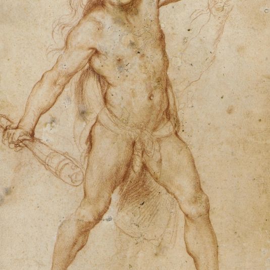 Hercules Holding a Club