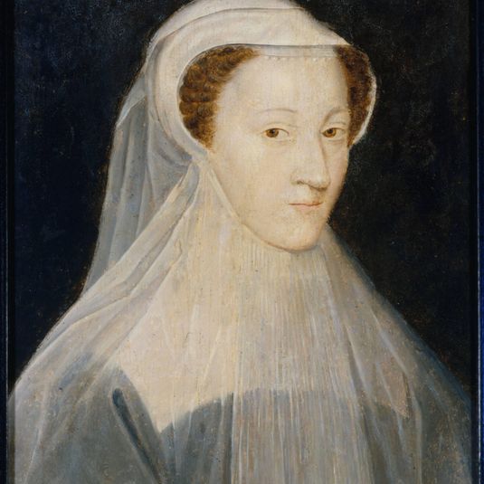 Portrait de Marie-Stuart (1542-1587), reine de France et reine d'Écosse, en costume de deuil