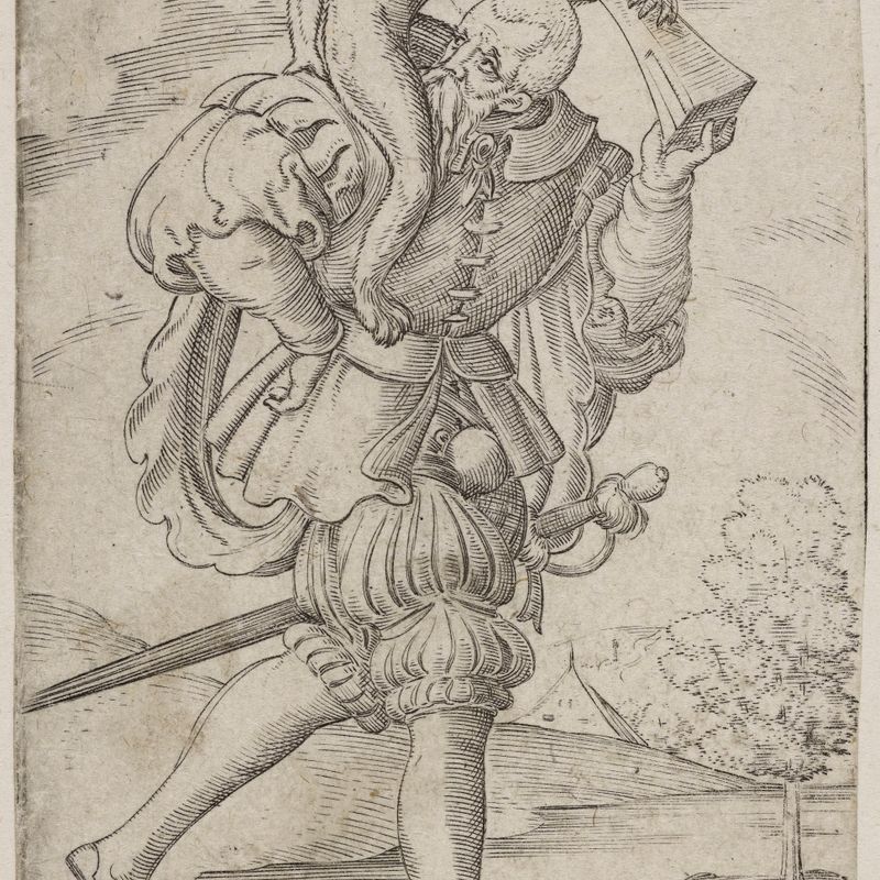 Valet de trèfle (Bartsch 323)