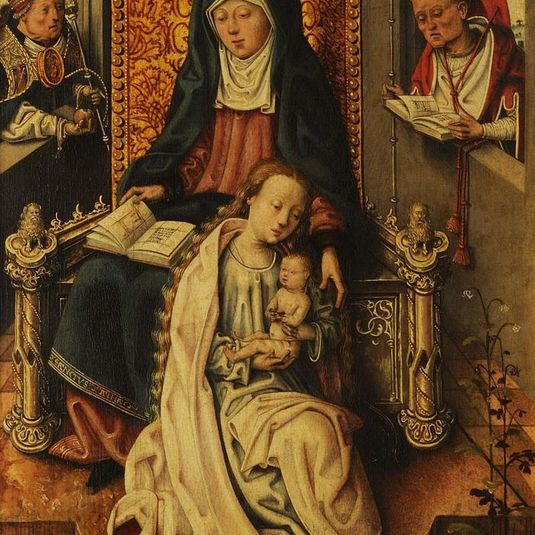 Madonna and Child with Saint Anne, Saint Augustine and Saint Jerome