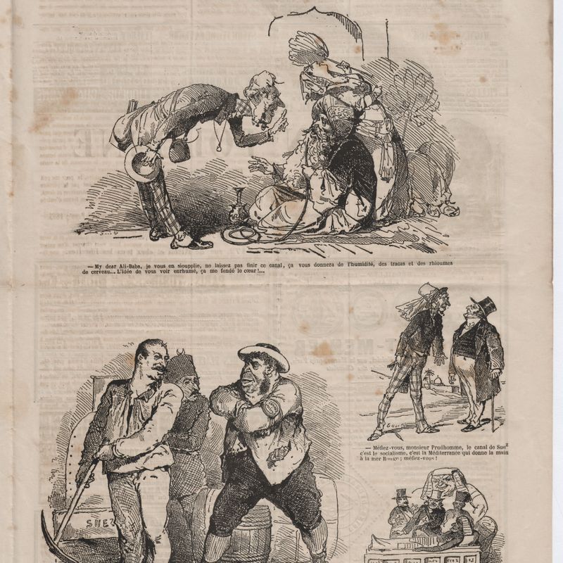 Le Charivari, trente-troisième année, lundi 18 janvier 1864