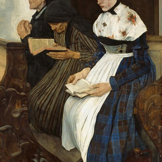 Three Women in Church