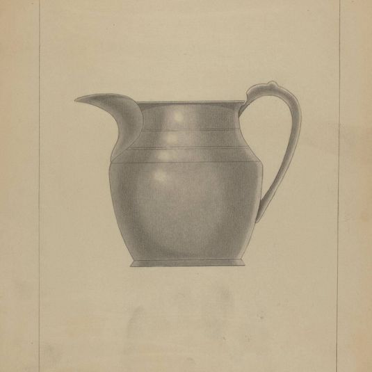 Pewter Pitcher