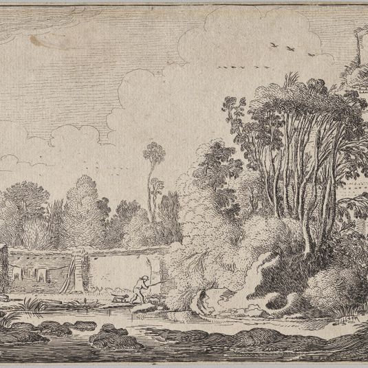 Landscapes, part III: Roman Ruins in Wooded Surroundings