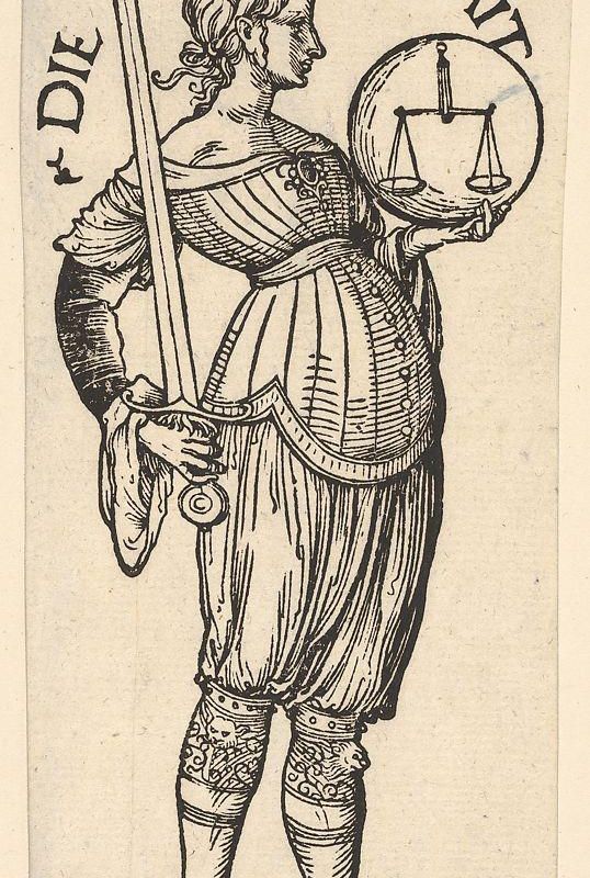Justice (Die Gerechtikait), from The Seven Virtues