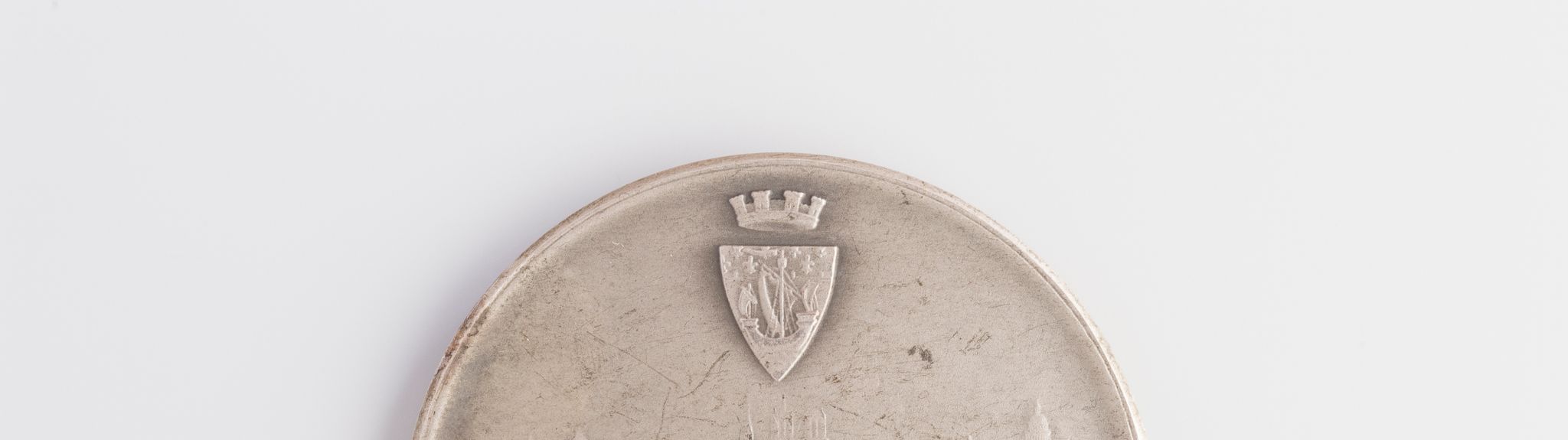 Médaille offerte à Henri Pichot par les écoles commerciales de la Chambre de commerce de Paris, 1919