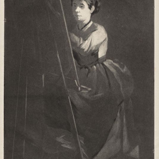 Young Woman at an Easel