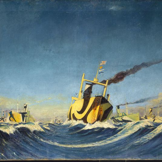 A convoy, 1918